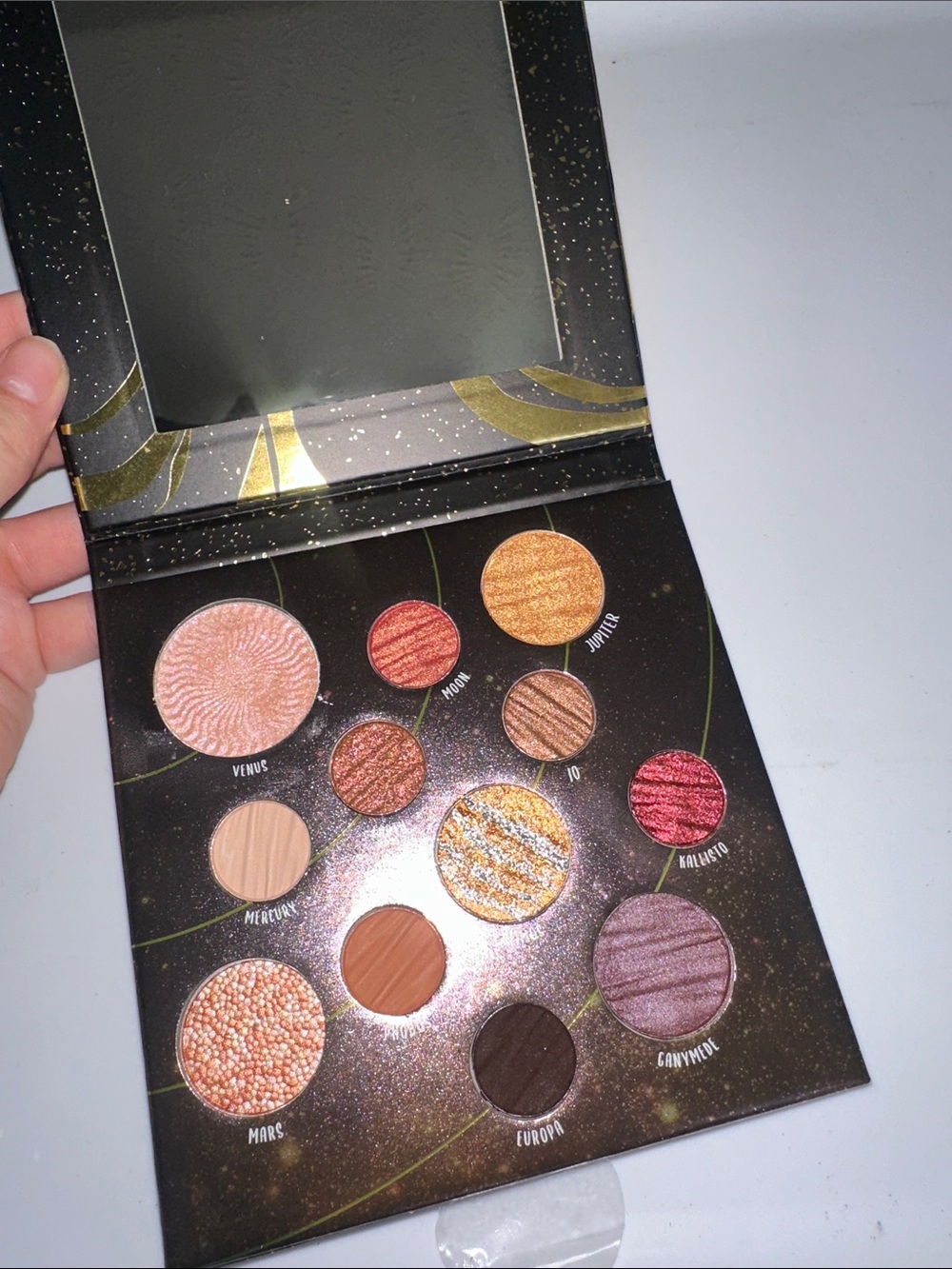 Eyeshadow Palette - Rose Gold & Bronze Shimmer Shades